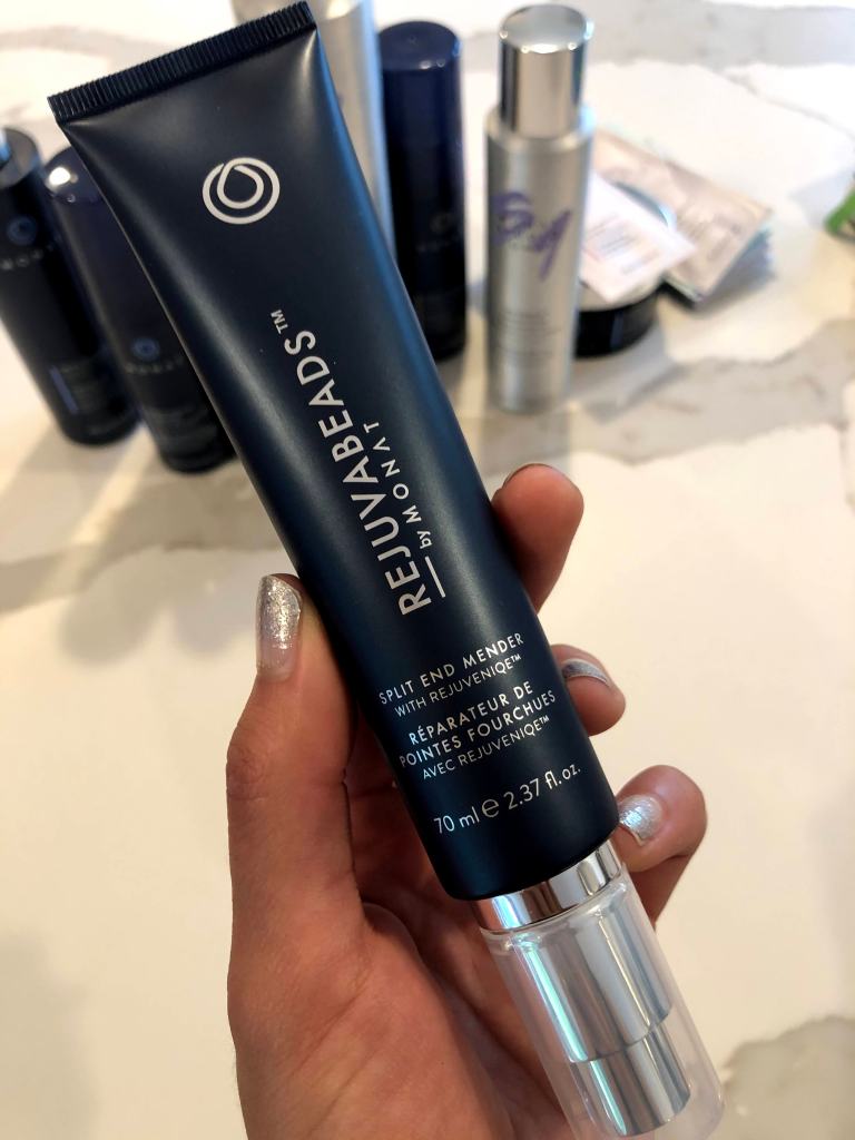 monat natural hair care split ends